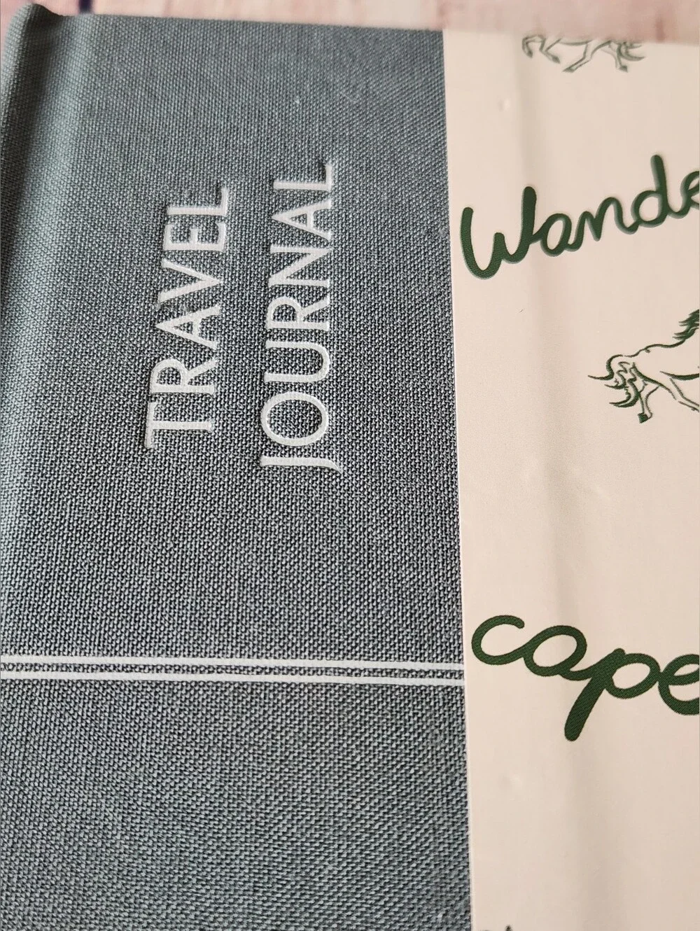 Anthropologie x Papier Travel Journal  Soft Cover & Cloth Cover Mix Discontinued